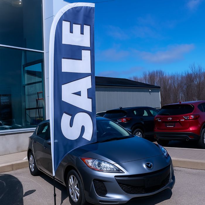Blade Flags | Indoor & Outdoor Dealership Flags