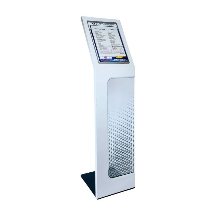Elegant Acrylic Showroom Information Display