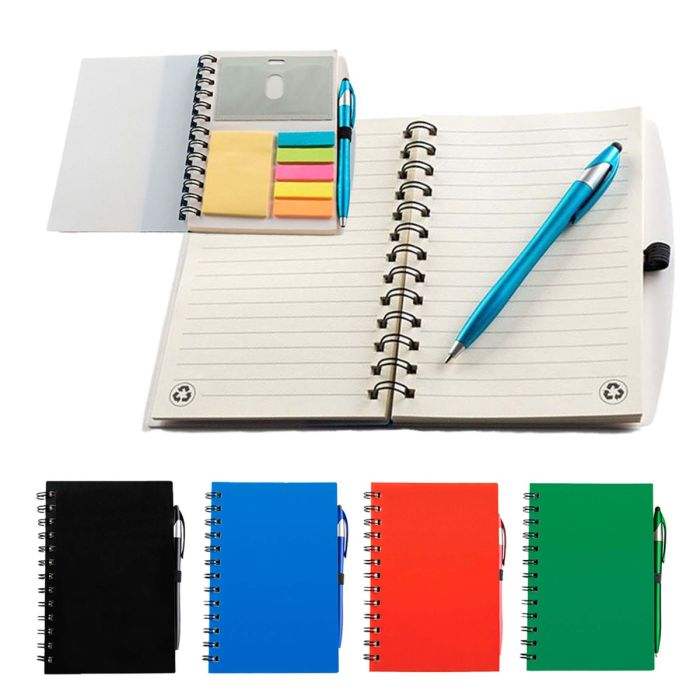 Nordic Spiral Plastic Notebook