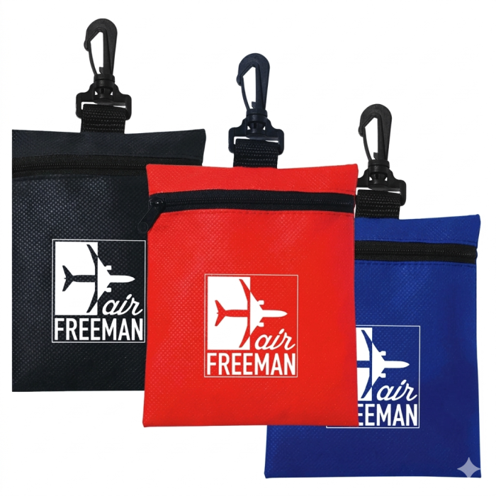Custom Zippered Golf Pouch | Promotional Storage Pouch