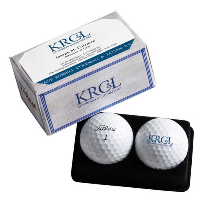 Imprinted Golf Ball Set