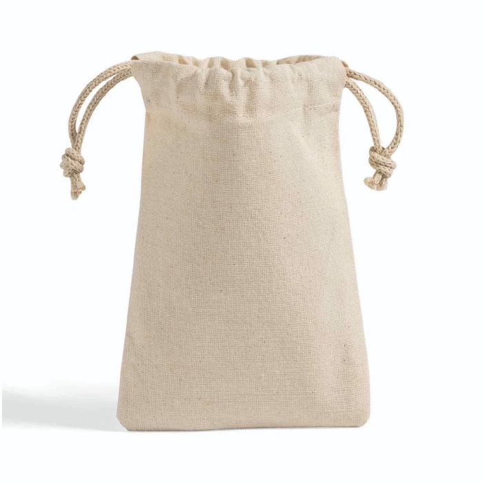 Cotton Canvas Drawstring Pouch