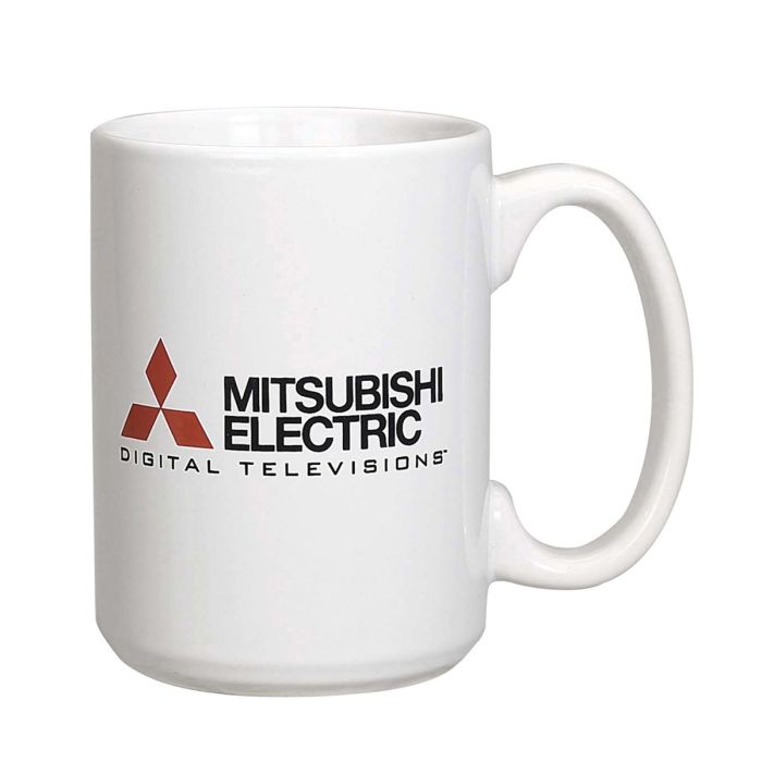 15oz White El Grande Mug | Large Custom Printed Ceramic Mugs 