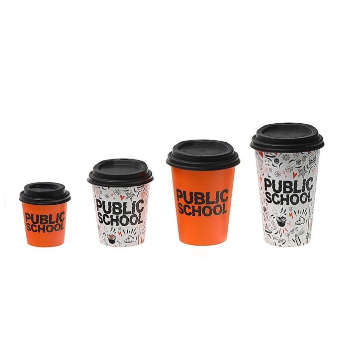 Gobelets papier double paroi | Tasses café personnalisées avec couvercles