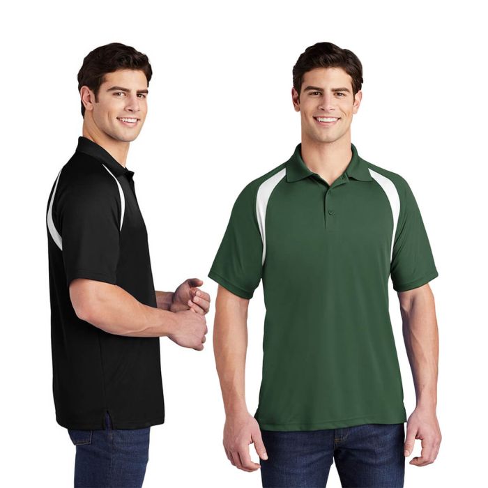 Polo Raglan Sport-Tek® Dry Zone® Colourblock