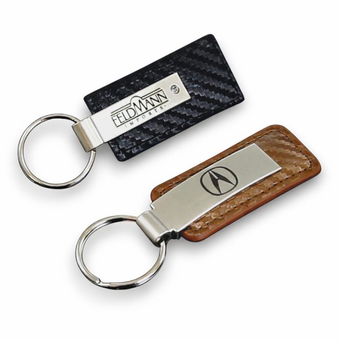 Premium Polyurethane Key Fob | Carbon Fibre Texture