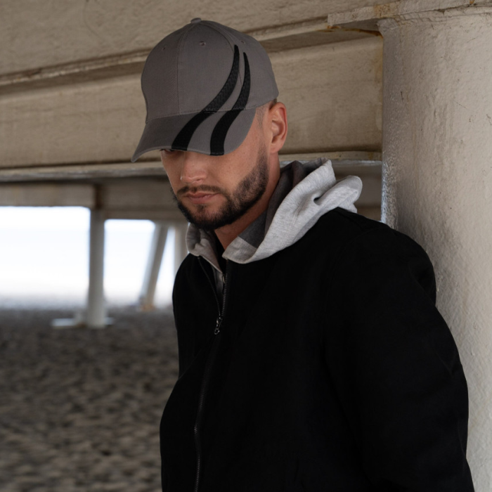 Brushed Cotton Cap | Tire Track Design