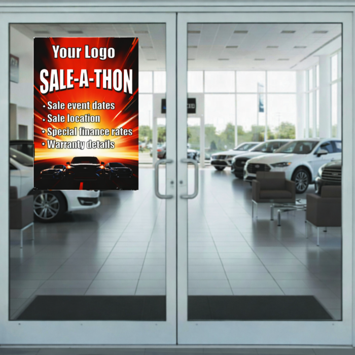 Sale-a-Thon Wall Poster (Paper or Decal)