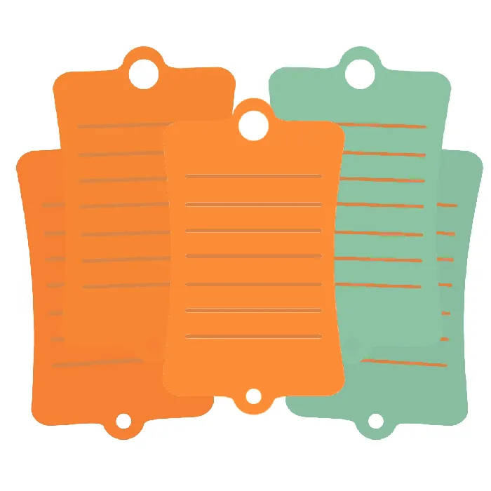 Replacement Kwikee Hang Key Tags