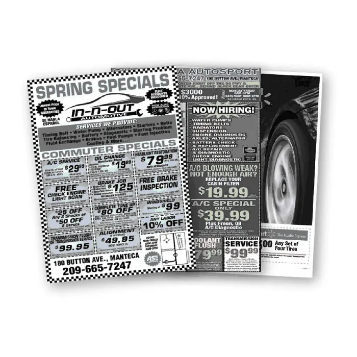 Custom Printed Paper Floor Mats