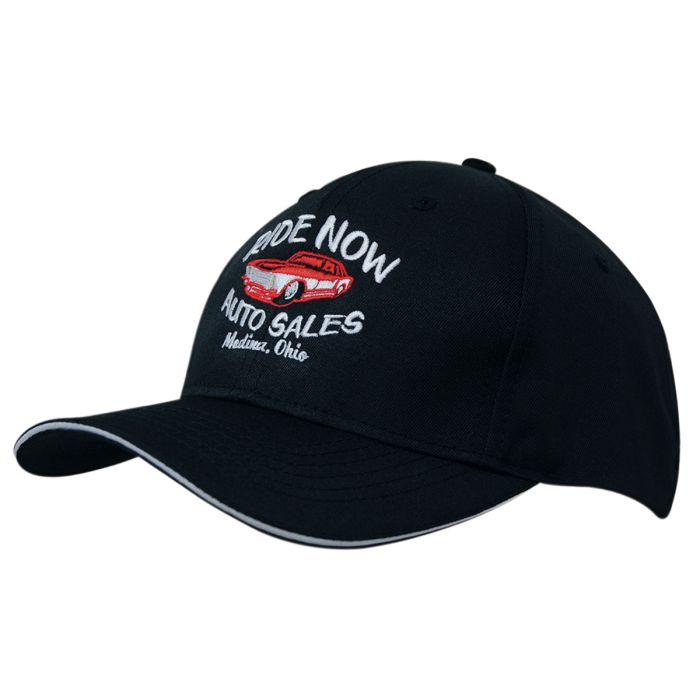 Breathable Poly Twill Cap | Sandwich Trim