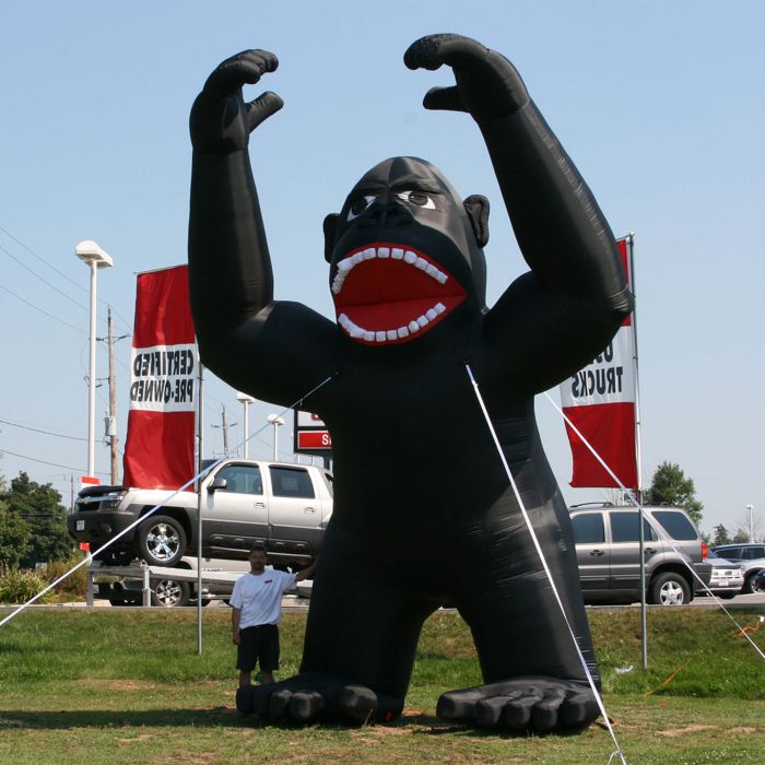 Gigantic 22' Inflatable Gorilla