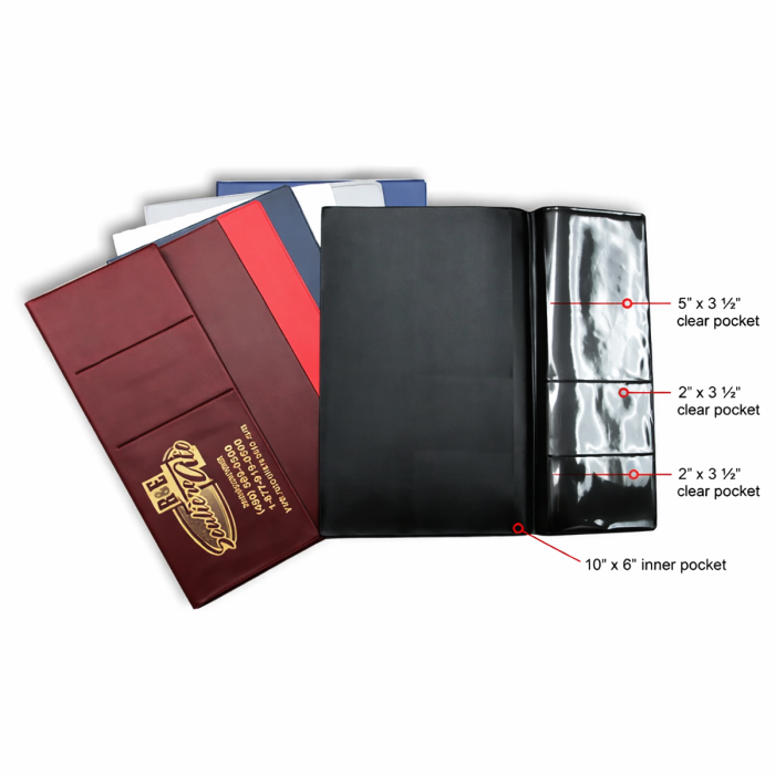 Custom Imprinted Vinyl Dealership Document Folios Style 103