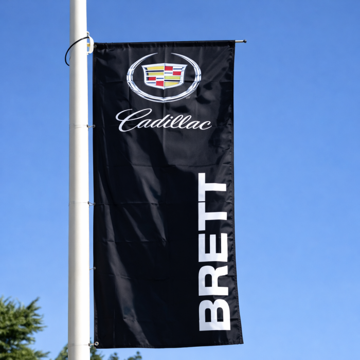 Custom Full Color Dealership Flags | Digital Print Flags