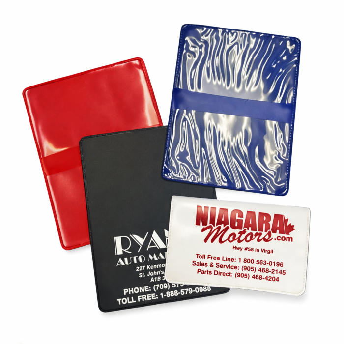 Custom Ownership & Insurance Slip Folios