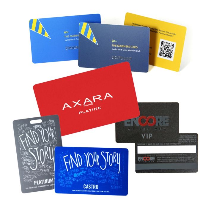 Cartes d’adhésion ou de fidélité des clients