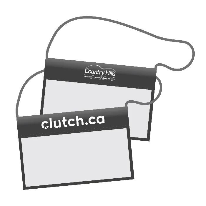 Custom Printed Dealer Plate Pouch