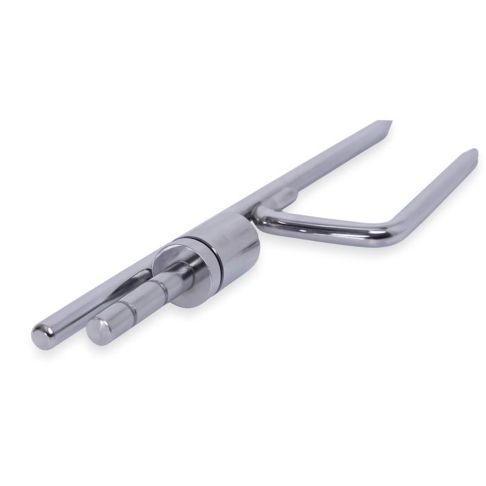 Dual Into Ground Mounting Bracket – Heavy-Duty Dual Spike Base
