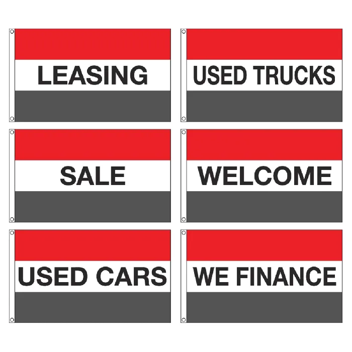 Dealer Action Flags - Standard 3' x 5'
