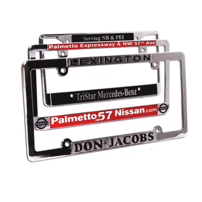 Metal License Plate Frames