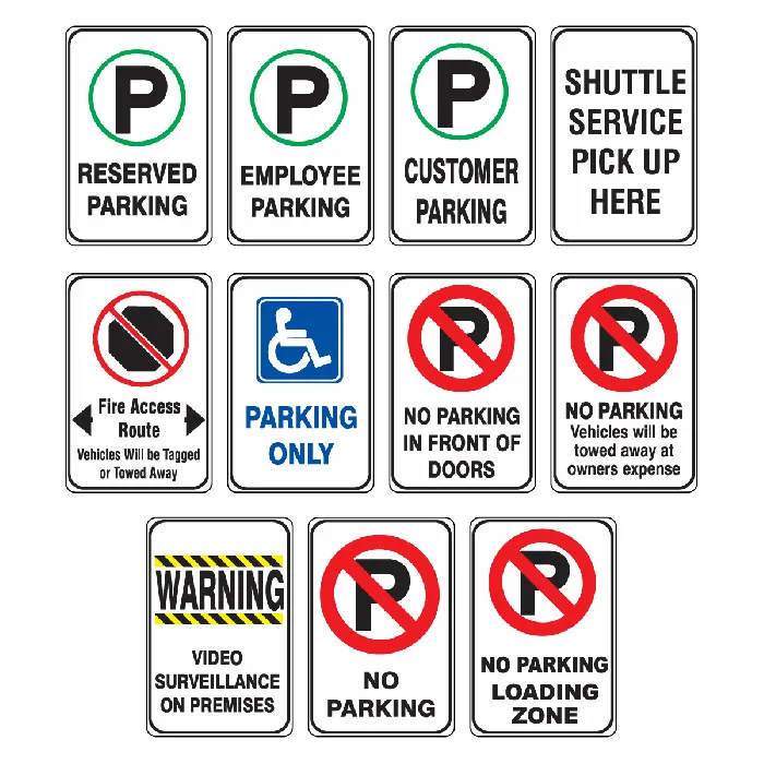 Metal Parking Signs