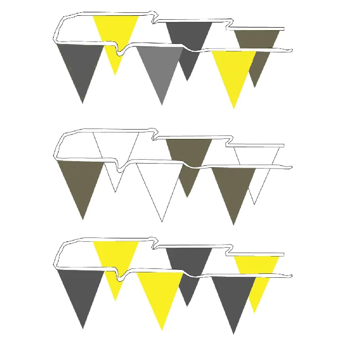 Poly Plastic Pennants