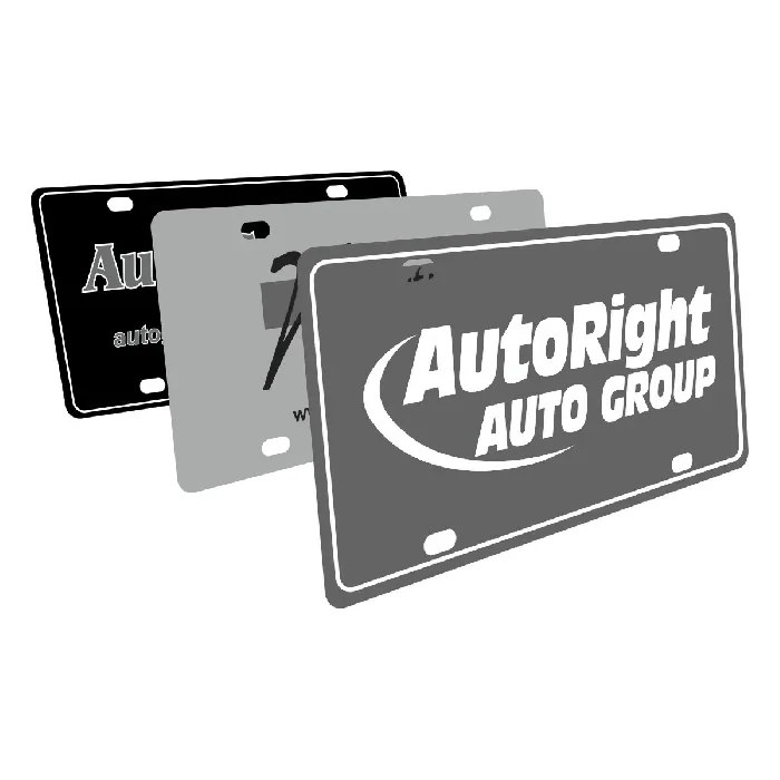 Custom Screen Printed High-Quality ABS Plastic Plates