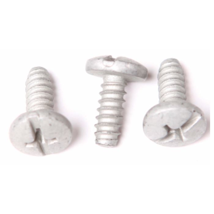 Licence Plate Screws - Fits Most Domestic Vehicles (Galvanized)