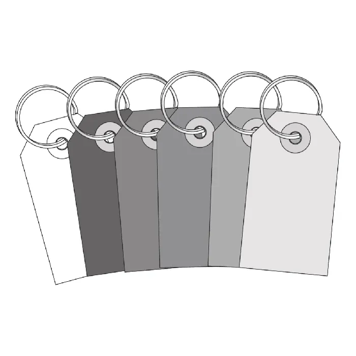 Porte-Clés en Papier avec Anneau