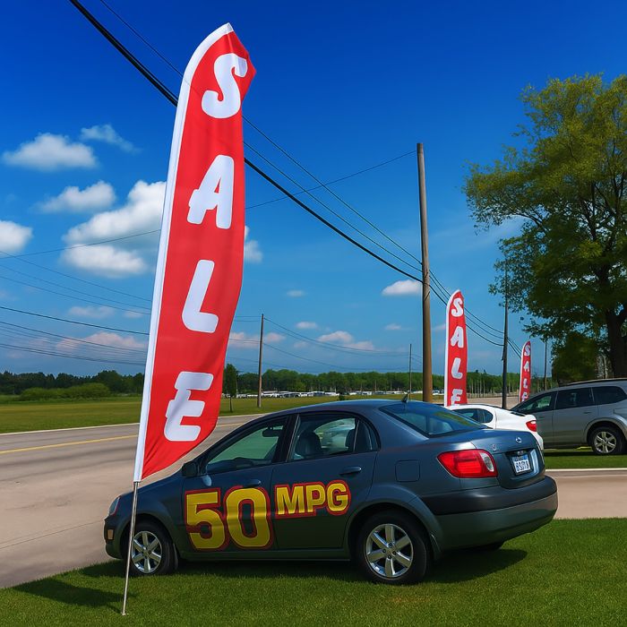 Swooper Flags | Dealership Advertising Flags
