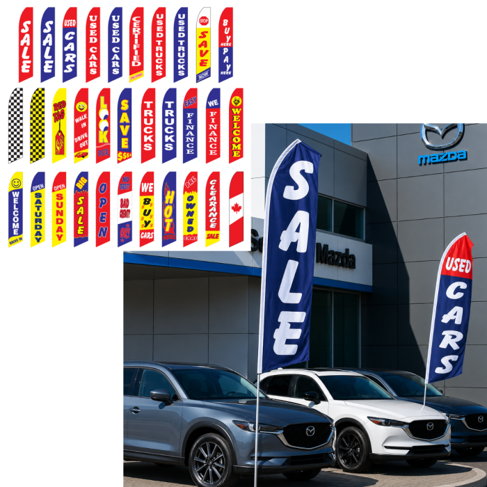 Swooper Flags | Dealership Advertising Flags