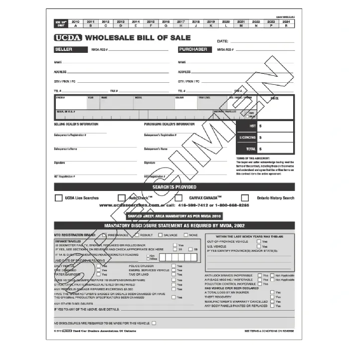 Custom Imprinted UCDA Wholesale Contracts