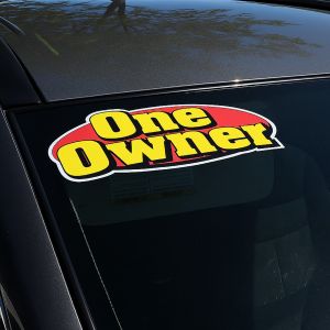 Auto Sold | Slogan Windshield Decals
