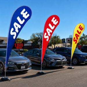 Bow Flags | Indoor & Outdoor Dealership Flags