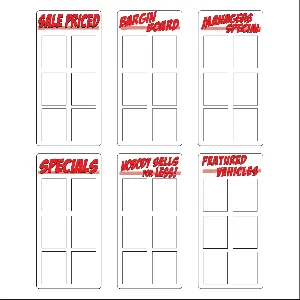 Wall Specials Boards