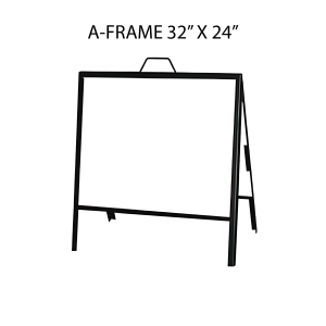 Quickie Auto Sign A-Frame Holder