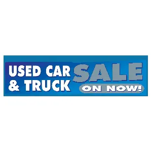 Used Car/Truck Sale - DBS Banner