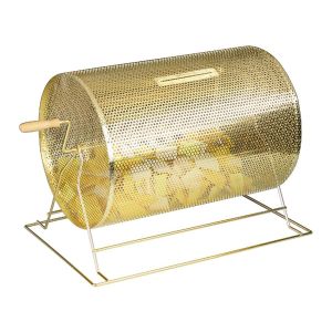 Brass Plated Raffle Drums