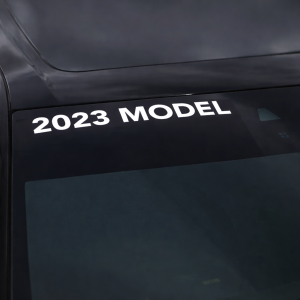 EZ Windshield | Model Year Decals (5 Pack)