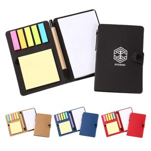 Ensemble de Notes Autocollantes avec Stylo
