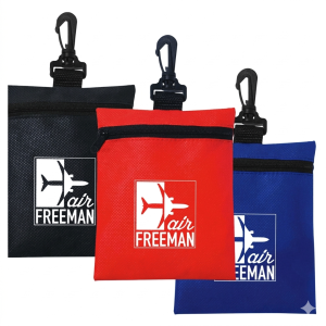 Custom Zippered Golf Pouch | Promotional Storage Pouch