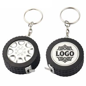 Tire Measuring Tape Keychain | ABS Mini Tool
