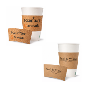 Custom Imprinted Paper Cup Sleeves | Coffee Sleeve Branding