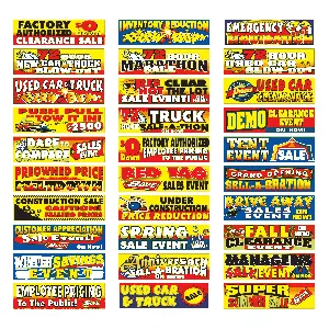 Kwikie Sale Event Decals