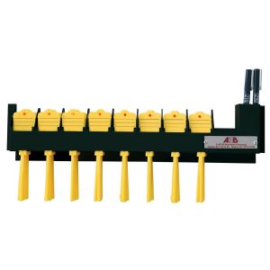 Key Tag Dispenser for Kwikee Tags – Steel Wall-Mount Organizer