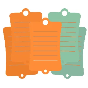 Replacement Kwikee Hang Key Tags