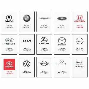 Dealer Logo Paper Floor Mats