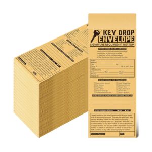 Key Drop Envelopes