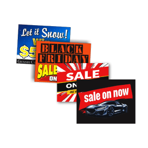 Custom Quickie Lot Signs