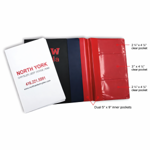 Custom Imprinted Vinyl Dealership Document Folios - Small